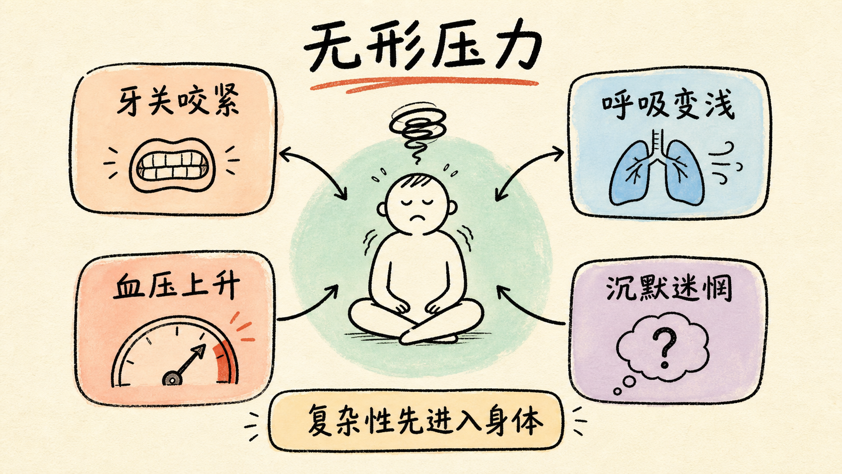 无形压力：复杂性先进入身体